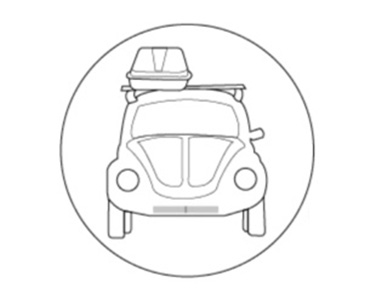 Travel Adventures mini logo for profile photos/avatars